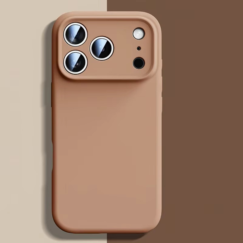 Jinitaimeik Flüssigsilikon Handyhülle mit MagSafe für iPhone 17 Air 16 15 14 Plus 13 12 Pro Max in Orange - Bild 1