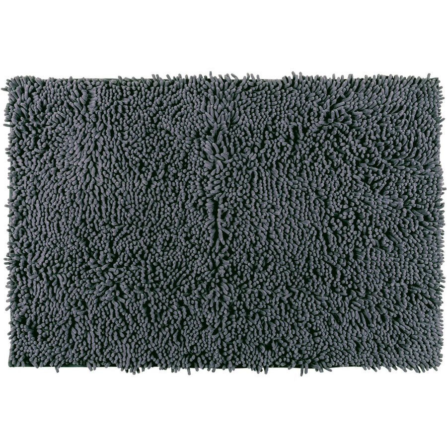 Wenko Badteppich Chenille Grau B: 50 cm, T: 80 cm, H: 1 cm - Bild 2