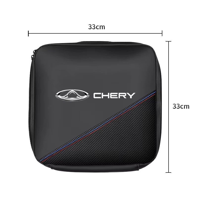 Tragbare Ladekabel-Organizer-Tasche für Elektrofahrzeuge in Schwarz, passend für Chery Tiggo 7 Pro 8 5 3 T11 5X Amulet Fora QQ IQ Fulwin Arrizo - Bild 4