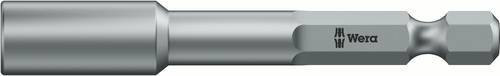 Wera Steckschlüssel-Maschinenaufnahme 869/4 mit 1/4 Zoll Antrieb, Farbe Silber, Länge: 50 mm - Bild 1