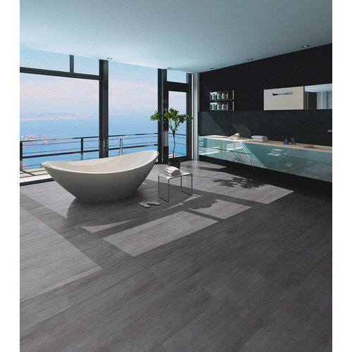 RENOVO Vinylboden Rigid Plus NS 0,55 in Grau im Stone Look, L: 93,5 cm, B: 46,55 cm, H: 0,65 cm - Bild 2