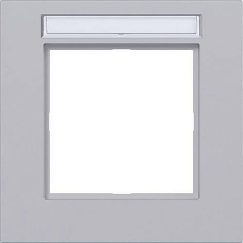 Hager Rahmen Titan matt Grau WAD8101TA - Bild 1