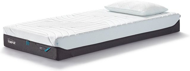 Tempur Pro CoolQuilt Matratze Soft in Weiß mit viskoelastischem Schaum und abnehmbarem Bezug - Bild 1