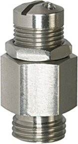 Riegler Mini-Abblasventil aus Edelstahl in Silber, G 1/4, Ansprechdruck 1,0 - 4,0 bar - Bild 1