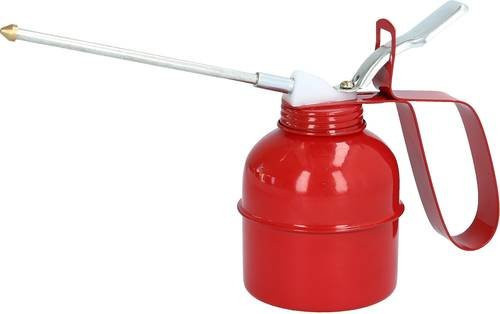 KS Tools Metall-Ölkanne mit Pumpe in Rot, Aluminium, 250 ml, Spritzrohrlänge max.: 130 mm - Bild 1
