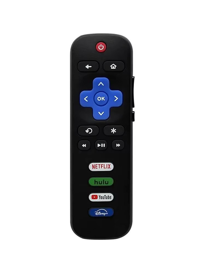 Viesrita RC280A Ersatz-Fernbedienung in Schwarz, kompatibel mit allen Roku HD-Fernsehern von TCL, Hisense, Onn und Insignia - Bild 6