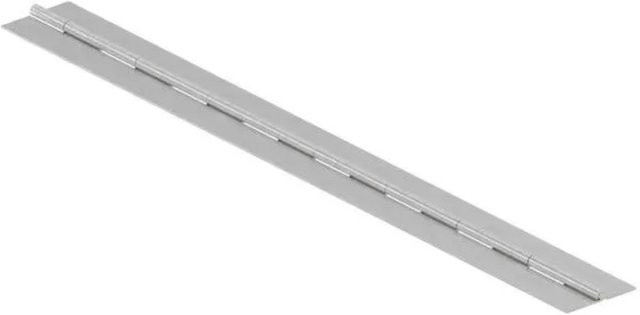 FeNau Klavierband aus Stahl in Silber, zum Anschweißen, B/H/T: 50 x 1980 x 1,5 mm - Bild 1