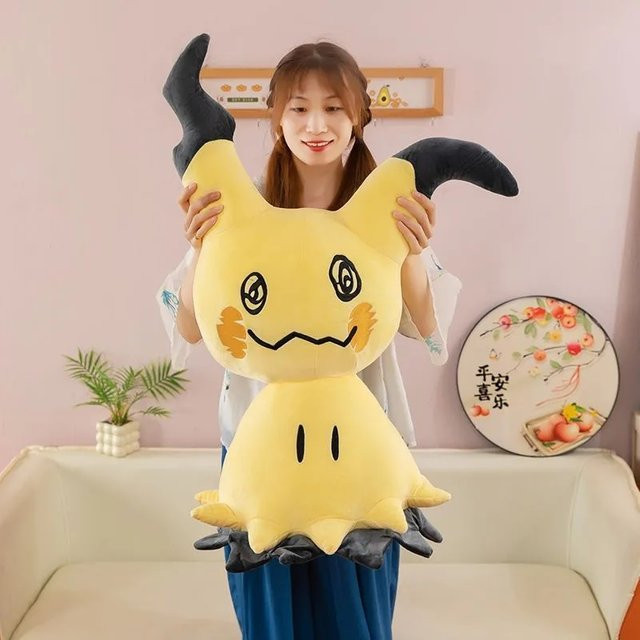 Aoger Pokémon Mimikyu Plüschtier, Körperkissen, 50-90cm - Bild 1