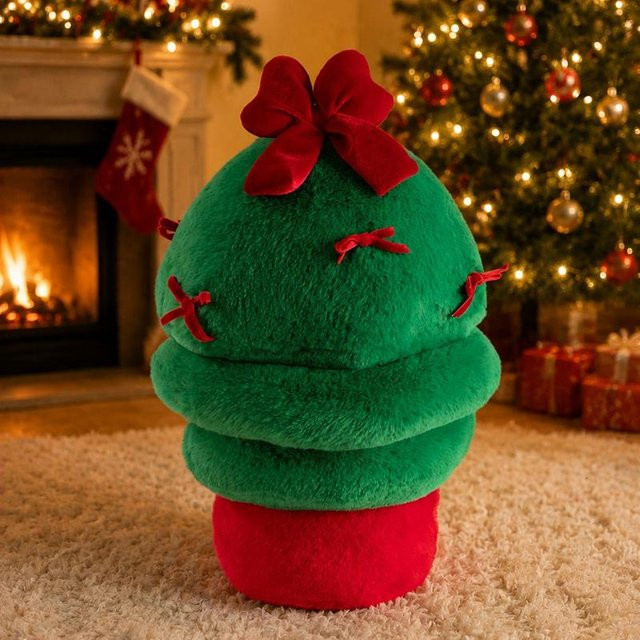Yiran Health & Beauty Weihnachtsbaum Plüschtier, 30cm - Bild 1