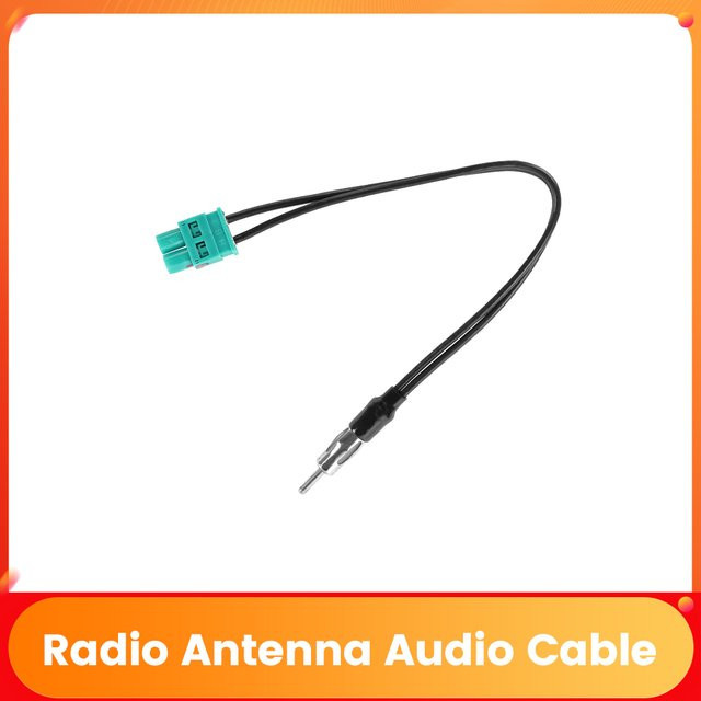 TomoStrong Universal Antennen-Adapter Doppel Fakra auf DIN-Stecker für Audi und VW - Bild 1