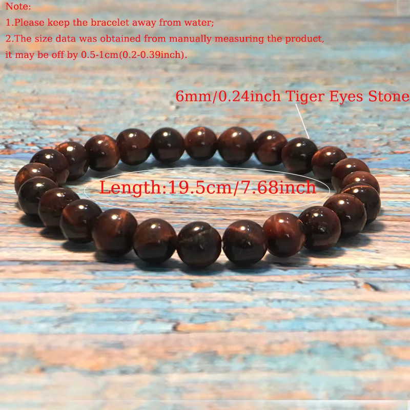 Noter Armband, Tiger Augen, Perle, Herren - Bild 3