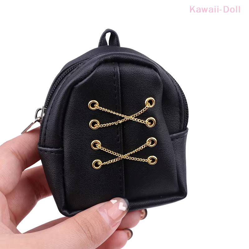 DIAPER&CORED Miniatur Rucksack Kette Tasche, Zubehör, Schwarz - Bild 3