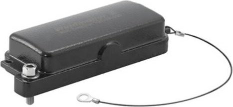 Weidmüller Steckverbindergehäuse HDC IP68 16B COVER in Schwarz - Bild 1