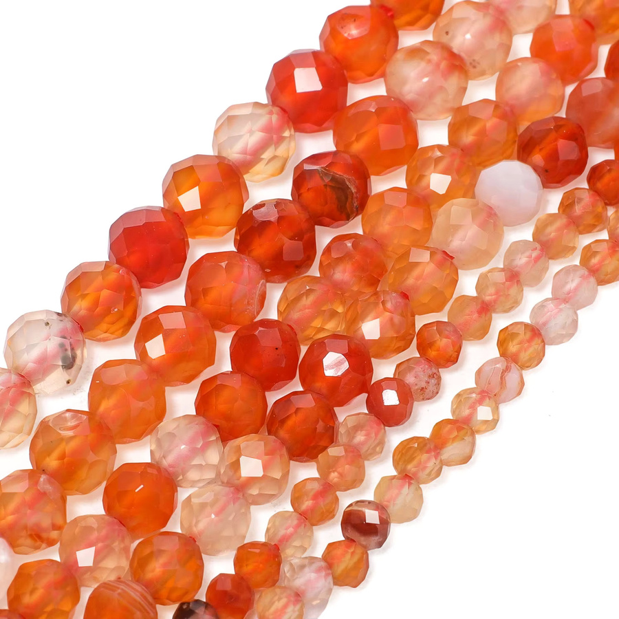 xilitata Edelsteinperlen Sardonyx-Achat, bunt, Unisex, 15'' - Bild 2
