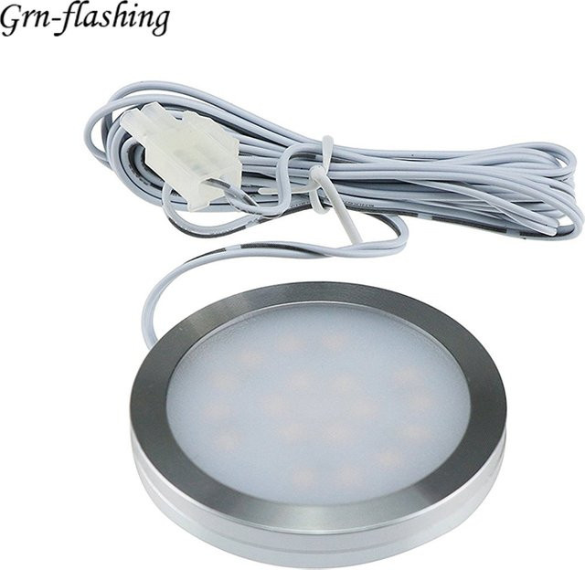 LED-Unterschrankleuchte in Warmweiß mit 2 m Kabel für Küche und Möbel - Bild 1