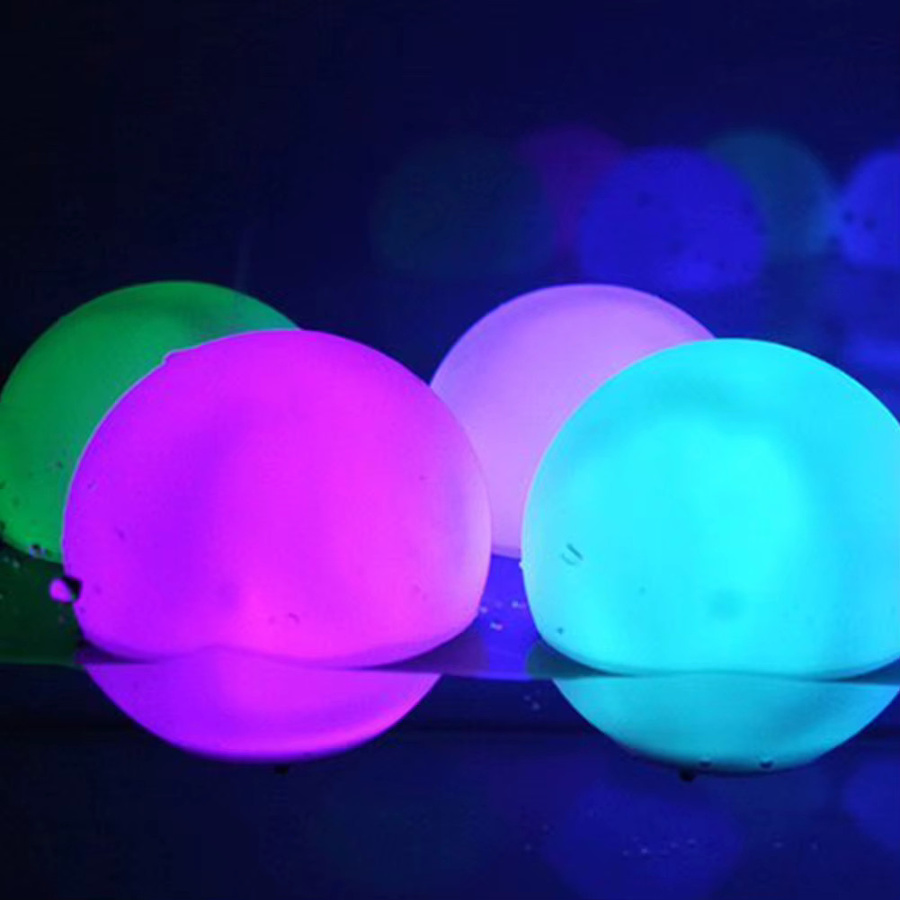 APWIKOGER LED Schwimmende Poollichter RGB Gartenkugel Multicolor, Durchmesser: 40 cm - Bild 5