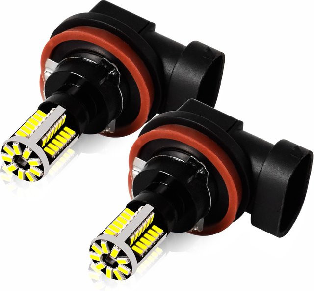 LED Scheinwerfer und Nebelscheinwerferlampen 6000K Weiß Plug and Play für Auto H1 H3 H5 H7 H8 H9 H11 H16EU - Bild 1
