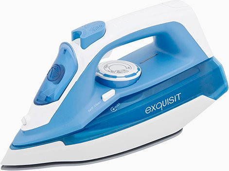 Exquisit BS 3101 web Bügeleisen in Blau mit Anti-Calc-Funktion und Auto-Shutoff - Bild 1