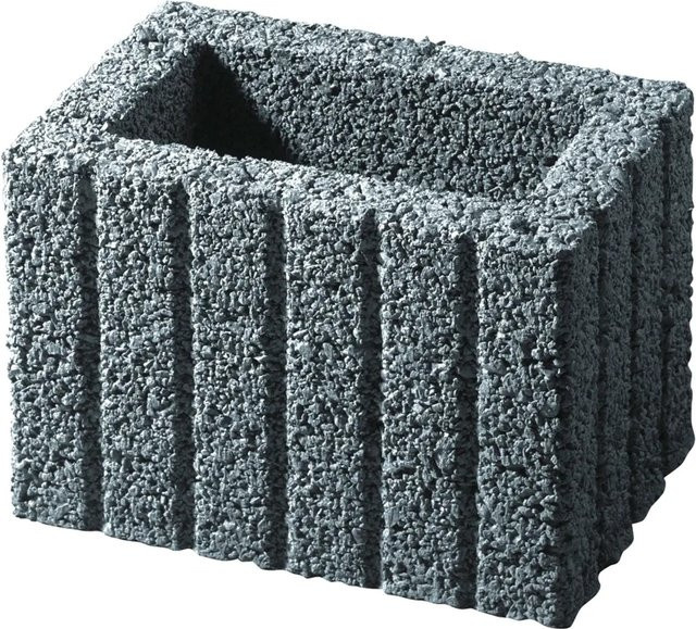 Kann Pflanzstein Mini Grau B/T/H: 30 x 20 x 20 cm - Bild 1