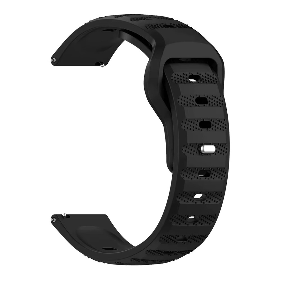 COLMI Uhrenarmband Silikon, Schwarz, 20mm/22mm - Bild 2