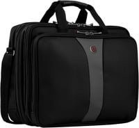 Wenger Notebooktasche Legacy 17 für Laptops bis 43,2 cm, Schwarz-Grau - Bild 1