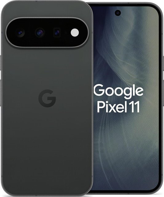 Google Pixel 11 Smartphone 512GB Obsidian Black mit 6,3 Zoll Display und 5G - Bild 1