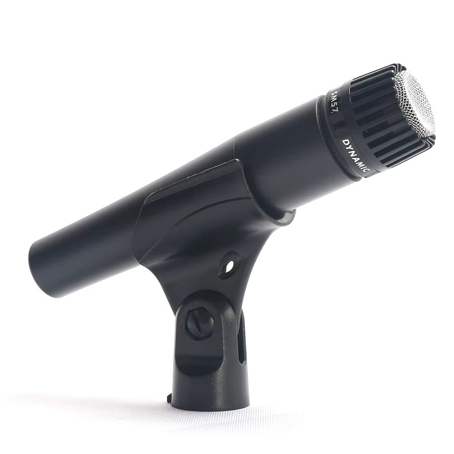 Shure SM57 Unidirektionales Kardioid-Dynamisches Mikrofon in Schwarz für Instrumentenaufnahmen - Bild 3