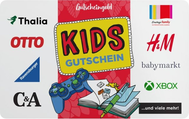 Gutscheingold Kids Geschenkcode in Multicolor - Bild 1