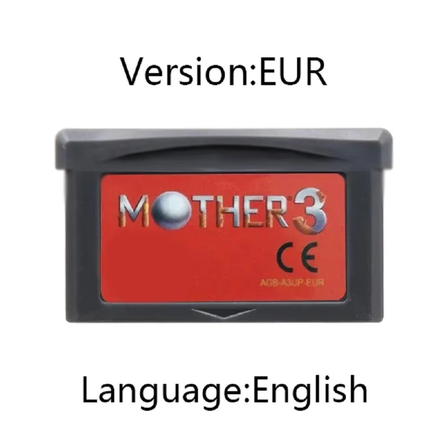 Bandai Mother Series GBA-Spielkartenkartusche für 32-Bit-Videospielkonsolen, Mother 1, 2 und 3, graue Hülle für GBA und NDS - Bild 3