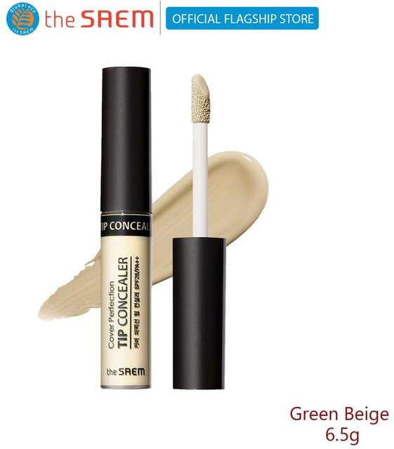 The Saem Cover Perfection Tip Concealer, Green Beige, 6,5 g - Bild 1