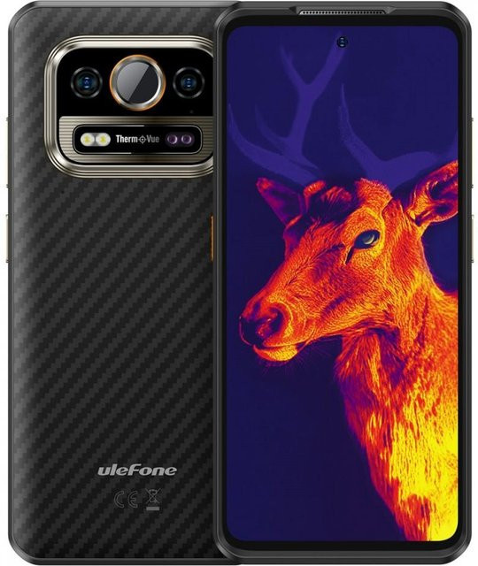 KATOMIX Smartphone Armor 25T 4G mit 256 GB Speicher, Thermovision, IP69K, Frost Black Schwarz - Bild 1