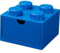 LEGO Schreibtischschublade 4 Aufbewahrungsbox von Room Copenhagen in Blau und Multicolour - Bild 1