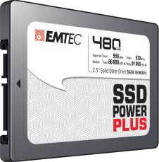 EMTEC SSD Power Plus Interne SSD 480 GB SATA 2.5 Zoll Schwarz - Bild 2