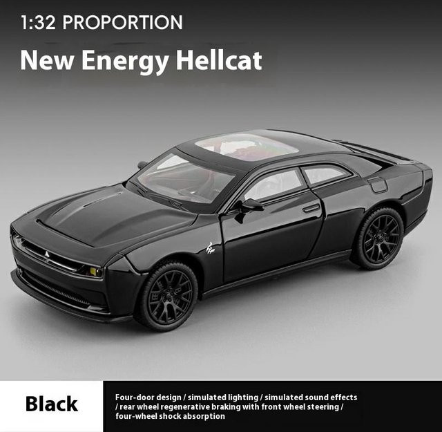 Linyi toy car Hellcat Legierungsmodell Spielzeugauto, 1:32, ab 14 Jahren - Bild 1