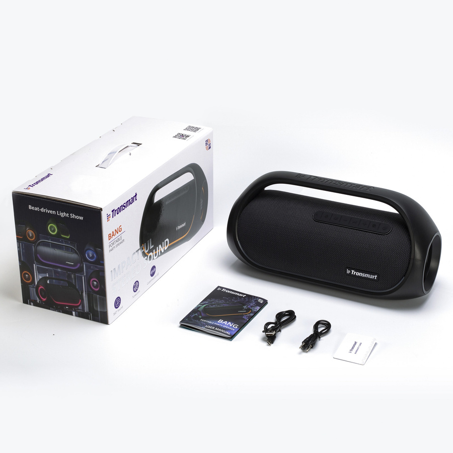 Tronsmart Bang Bluetooth-Lautsprecher 60W in Schwarz mit Hi-Res Audio und starkem Bass - Bild 5