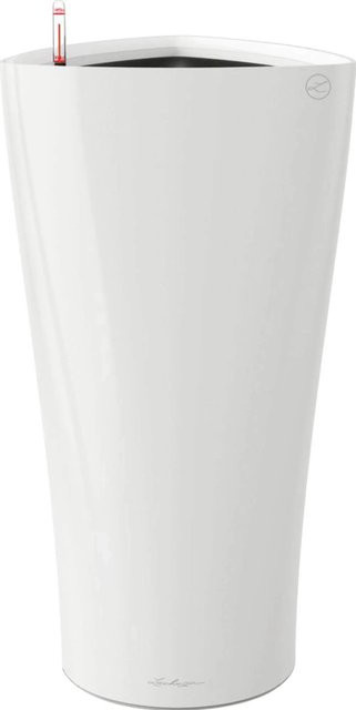 Lechuza Pflanzsäule Delta Premium Weiß hochglanz B/T/H: 40 x 40 x 75 cm - Bild 1