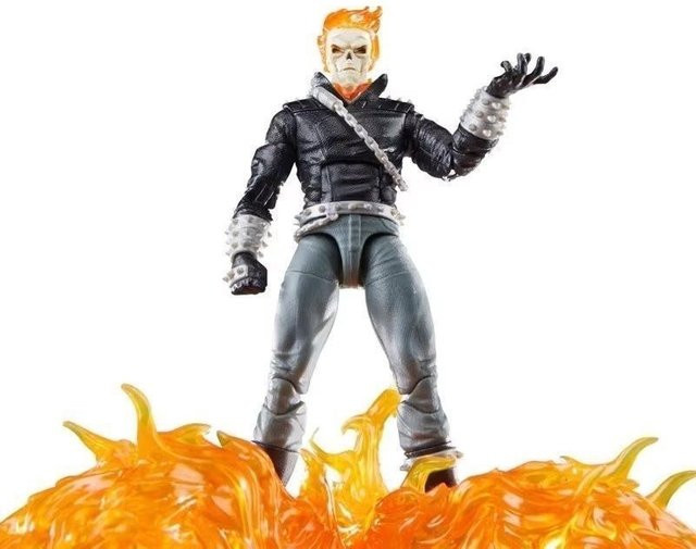 Bandai Marvel Ghost Rider und Motorrad-Kampfwagen, 6-Zoll Actionfigur, ab 3 Jahren - Bild 1