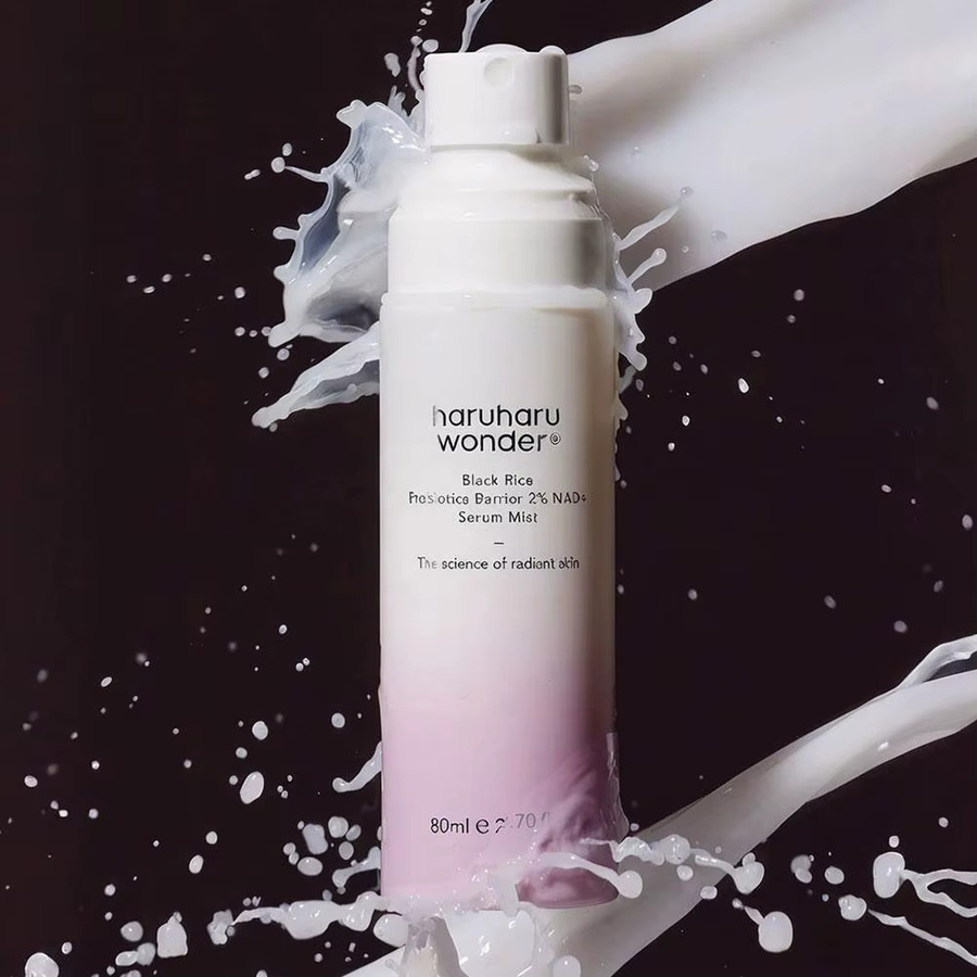 Haruharu Wonder Black Rice Probiotics Barrier 2% NAD+ Serum Mist, 80 ml - Bild 2