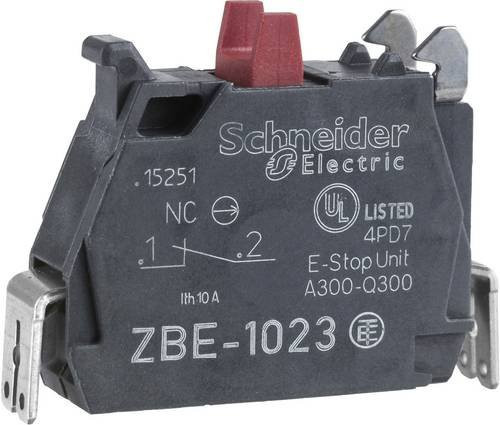 Schneider Electric ZBE1023 Hilfsschalterblock, 5 Stück, Schwarz - Bild 1