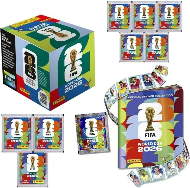 Panini FIFA Weltmeisterschaft 2026 Aufkleber, Internationale Edition, ab 3 Jahren - Bild 1