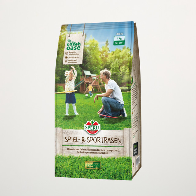 SPERLI's Spiel- und Sportrasen RSM 2.3 Rasensamen, 1 kg - Bild 1