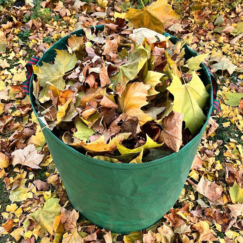Grüner Blattbeutel als Zubehör für Garten-Elektrowerkzeuge und Gartenblattsammler - Bild 3