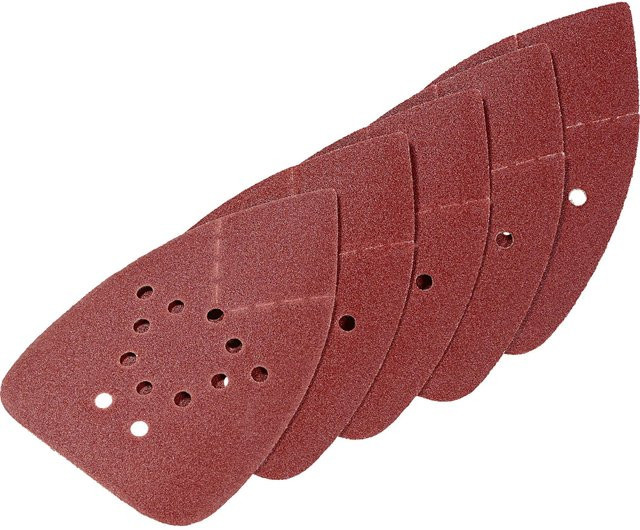 LUX-TOOLS Schleifauflage für Black+Decker Schleifmaus, Breite: 9,5 cm, Tiefe: 13,5 cm, Körnung K80 - Bild 1