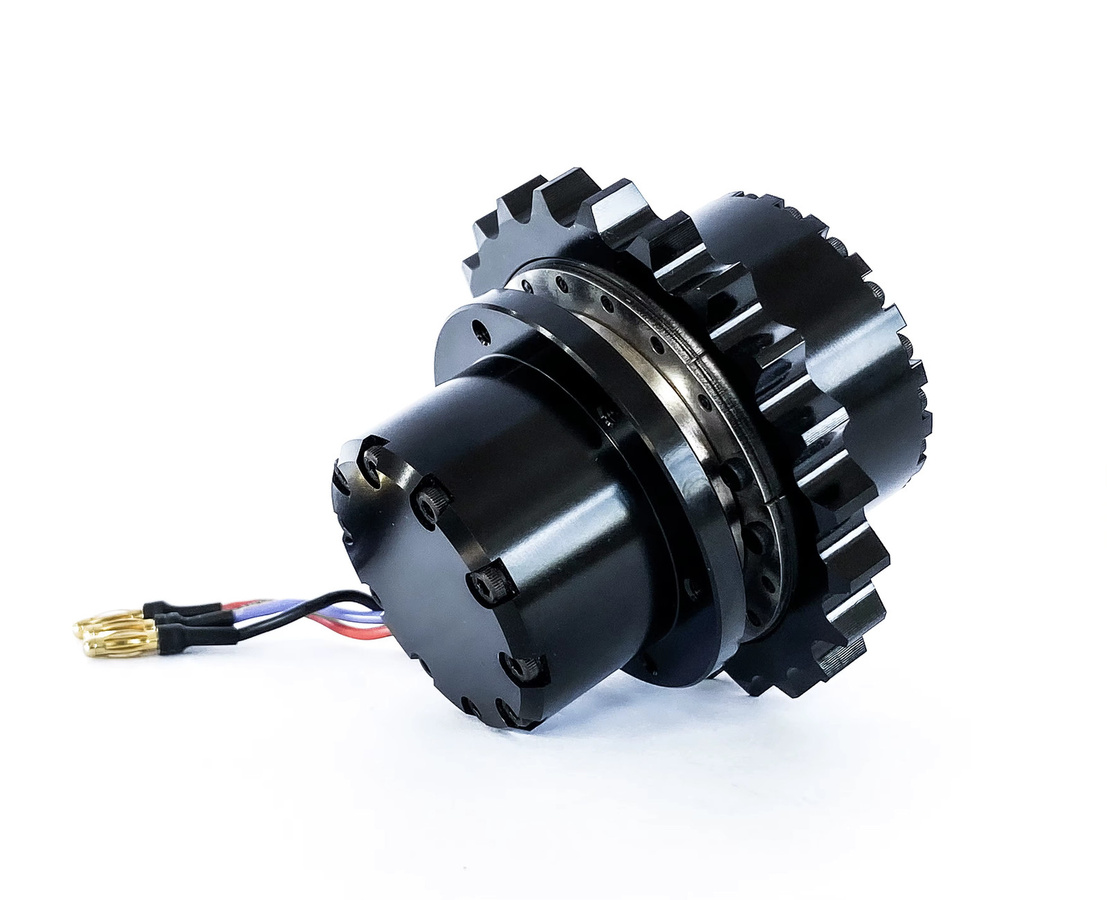 TOUCAN RC HOBBY Planet Gear Metallantriebsradmotor, Schwarz - Bild 3