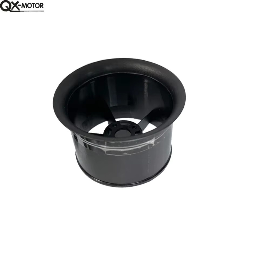 QX-Motor 50 mm EDF 12 Flügel Kanalventilator CW CCW, Zubehör, Kunststoff, Schwarz - Bild 3