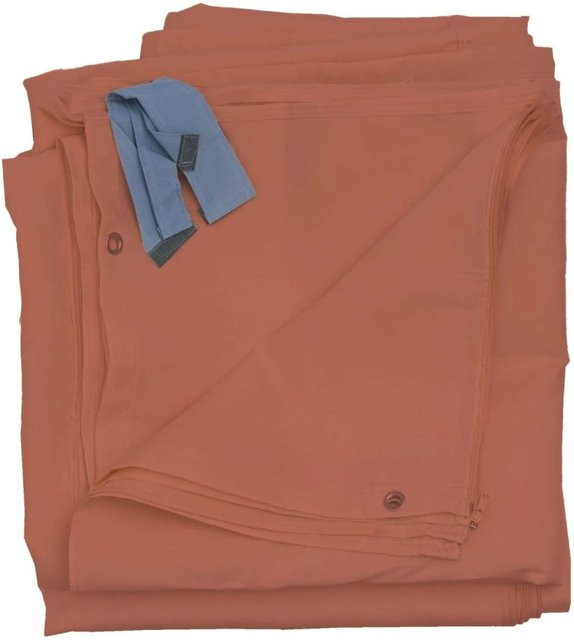 BERLINLODGE 4er-Set Ersatzseitenwände für Pergola Cadiz 4x4m, Farbe Terrakotta-Braun, Material Polyester, H x B: 205 x 383 cm - Bild 1