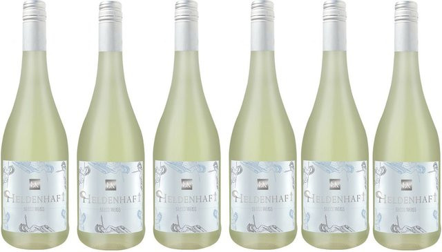 Heldenhaft Secco Weiß Trocken 6 x 0,75 l - Bild 1