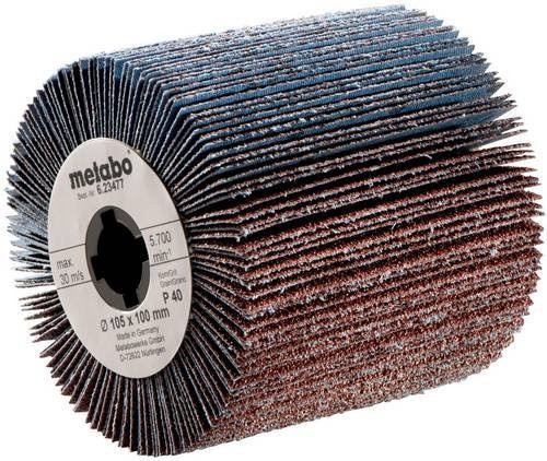 Metabo Lamellenschleifrad P 240 in Multicolor, Durchmesser: 105 mm, Breite: 100 mm - Bild 1
