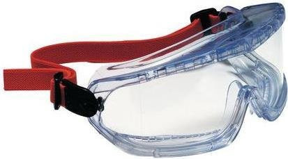 Honeywell Vollsicht-Schutzbrille V-Maxx in Blau mit beschlagfreiem und kratzfestem Polycarbonat-Visier in Farblos - Bild 1