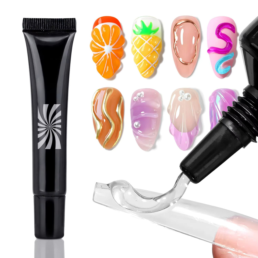 TWOING 3D-Nagelkunst-Gel, 10 ml, glänzend, Unisex - Bild 5